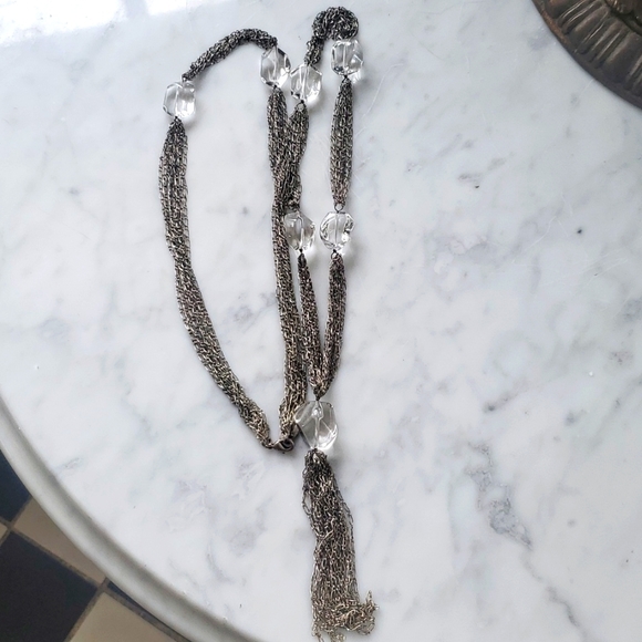 Beautiful Coldwater Creek Glass Nugget Bead Necklace - Picture 4 of 5